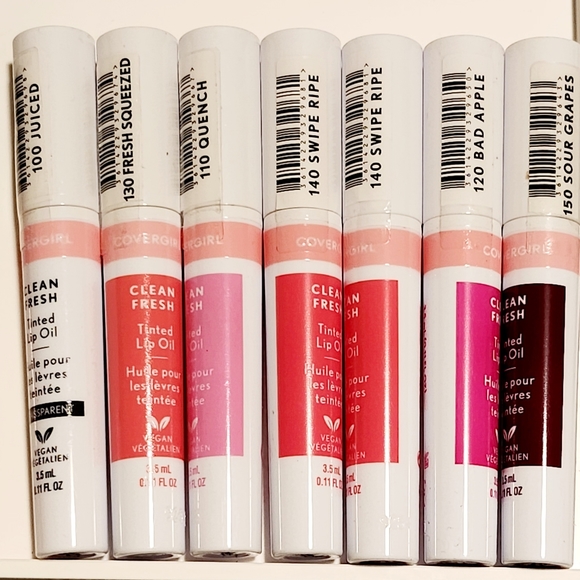 NWT COVERGIRL CLEAN FRESH TINTED LIP OIL N°140 SWIPE RIPE! BUY 2 FOR $10! - Picture 13 of 15
